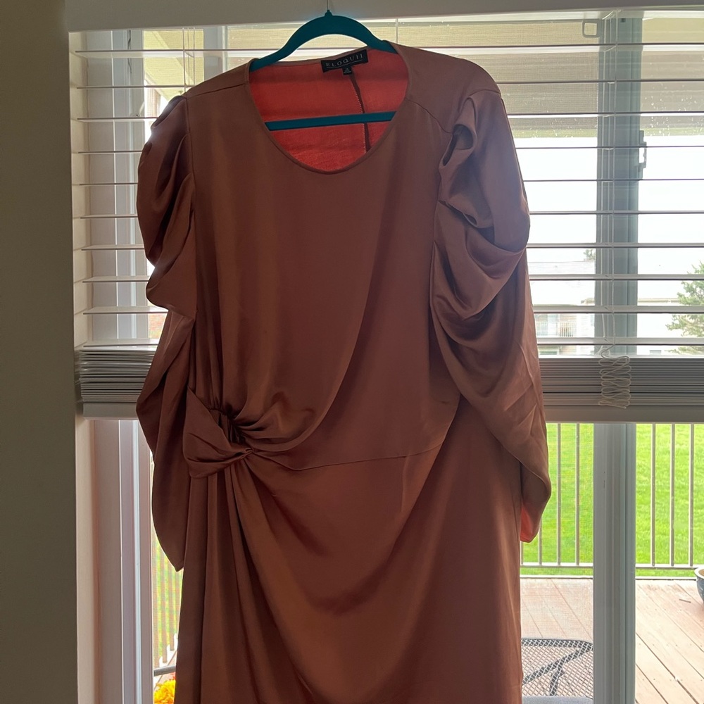 Elegant Women's Dress in Rose by Unknown Brand